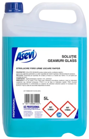 Detergenti - Solutie geamuri Asevi Glass 5 L