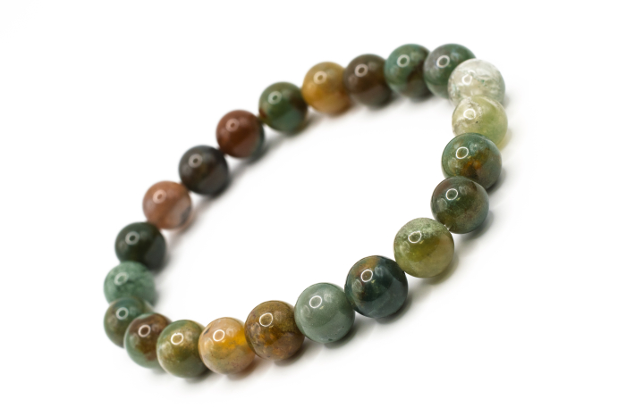 Brățară Agat de Mușchi 8 mm din piatră naturală – ABSTRION [1]