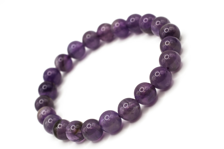 Bratari Pietre Naturale 8-9mm - Brățară Ametist 8 mm din piatră naturală – ABSTRION