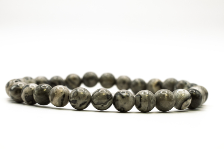 Brățară Map Jasper 6 mm – piatră naturală pentru echilibru și protecție | ABSTRION [1]