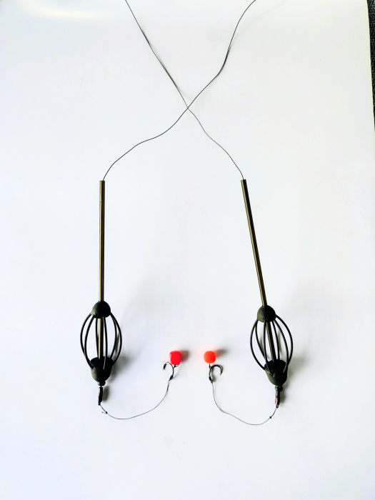 Set 2 Monturi Pescuit Crap cu Momitor Clasic și Auto-Înțepare ACA Fishing [4]