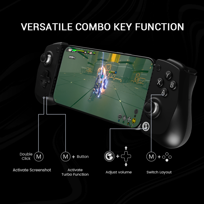 GameSir X5 Lite, Controller Gaming Telefon USB-C [5]