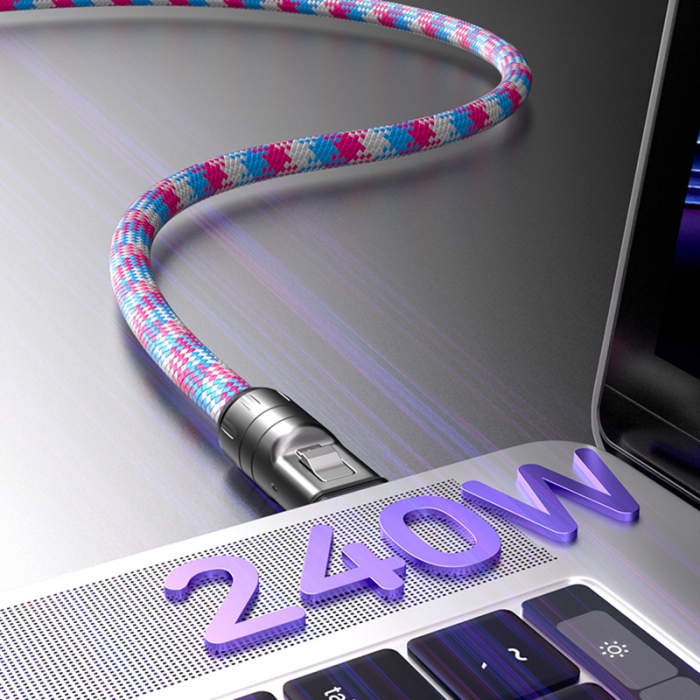 Lanyard pentru Telefon, Cablu USB-C 240W PD Fast Charging [13]