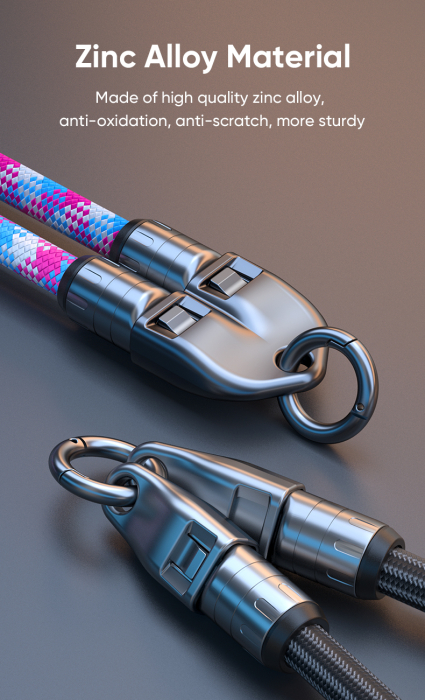 Lanyard pentru Telefon, Cablu USB-C 240W PD Fast Charging [8]