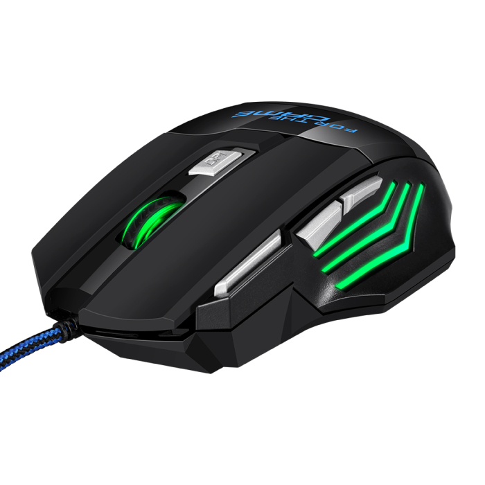 Mouse Gaming, USB cu Fir, 7 Butoane, DPI 800-1200-2400 [17]