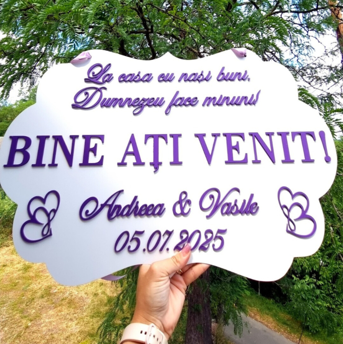 Plăcuțe "Bine ati venit!" [4]