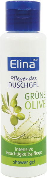 Elina Gel de Duș cu Măsline Verzi 250 ml [2]