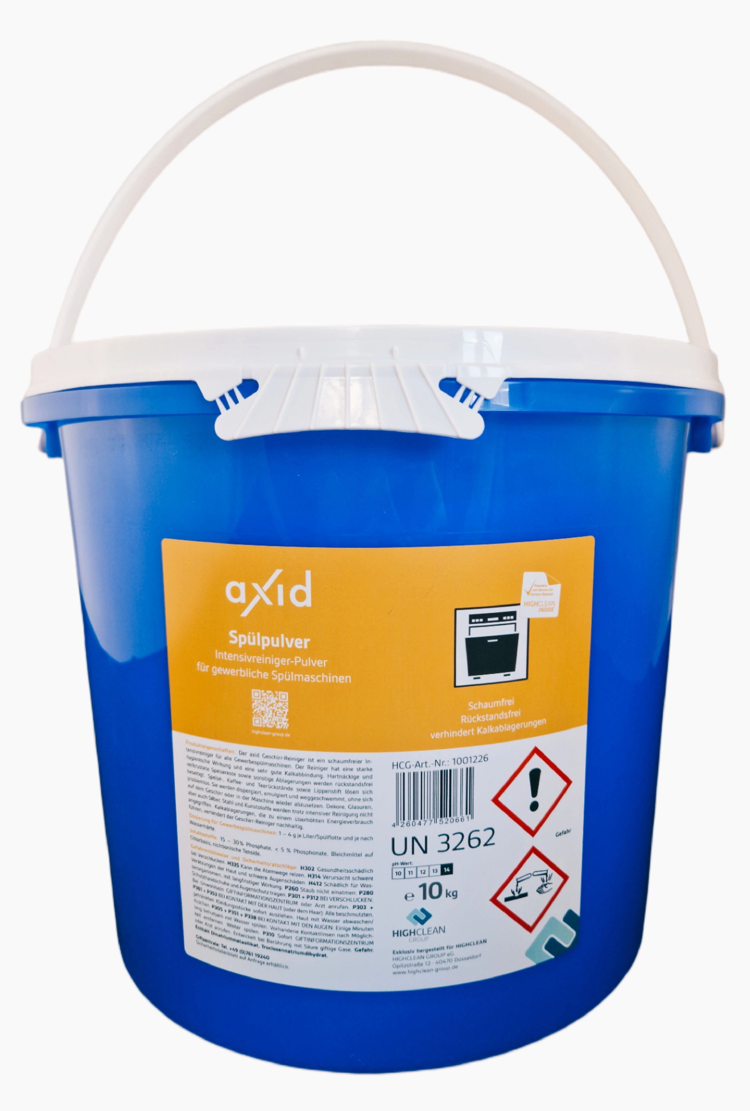Vase - Axid Spülpulver, detergent de vase pentru uz industrial 10kg