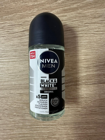 Deodorant - Deodorant roll-on Nivea Men Black&White 50ml
