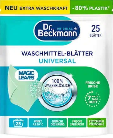 Rufe - Dr. Beckmann waschmittel blatter universal, detergent servetele universala, 25buc
