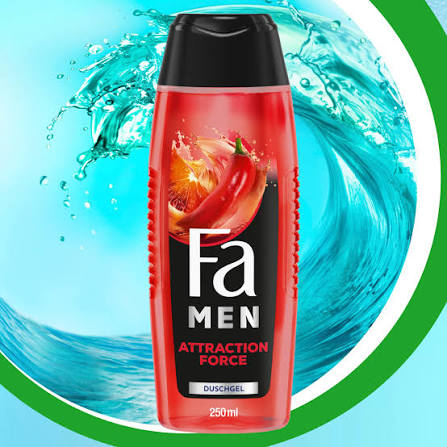 Geluri de duș - Fa Duschgel Attraction Force men, 250ml