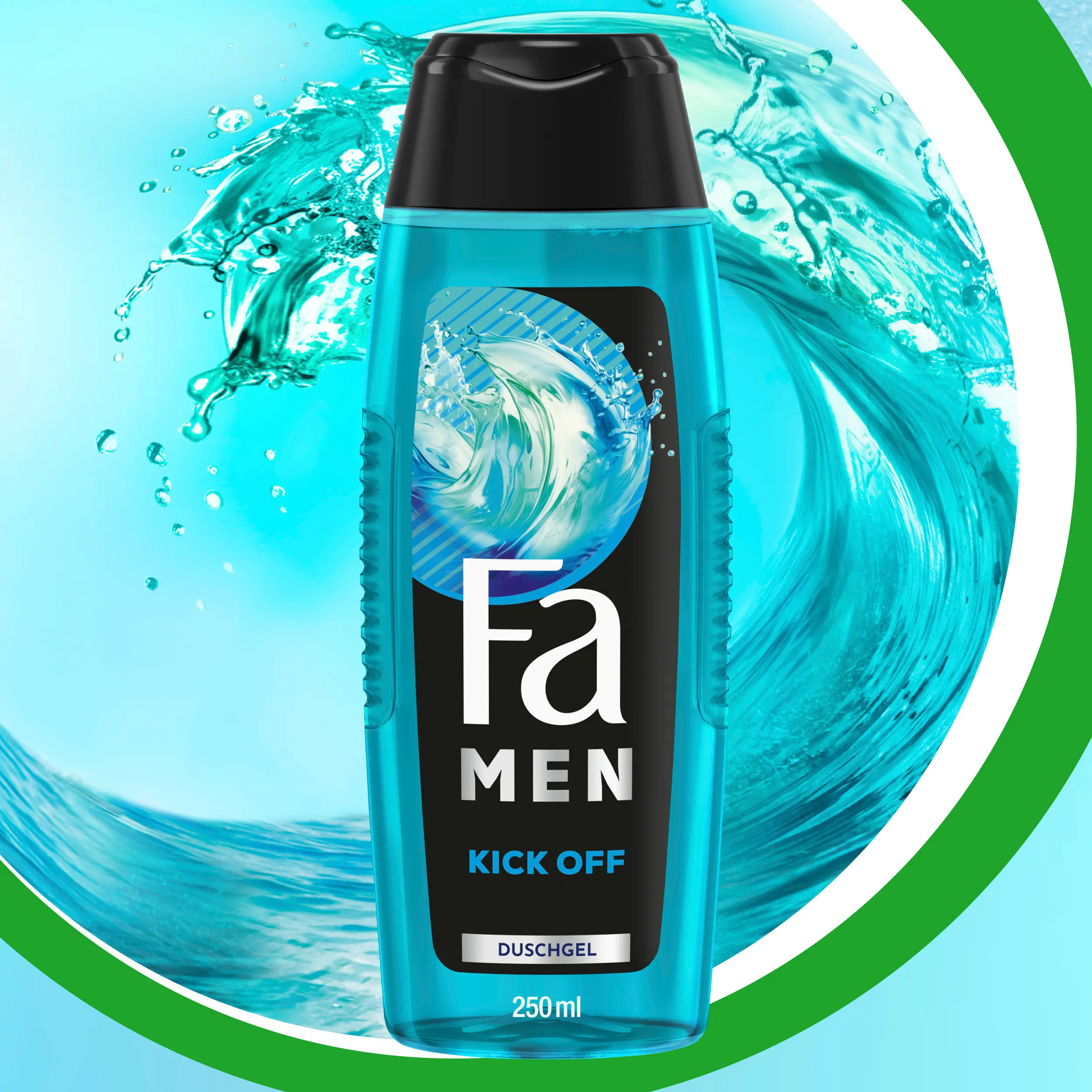 Geluri de duș - Fa Duschgel Kick OFF men, 250ml