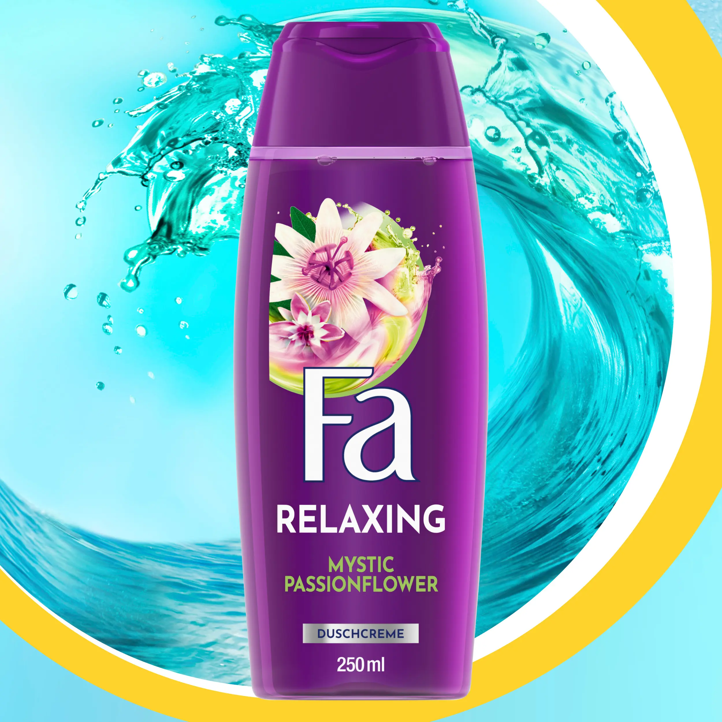 Geluri de duș - Fa Duschgel Relaxing mystic passionflower, 250ml