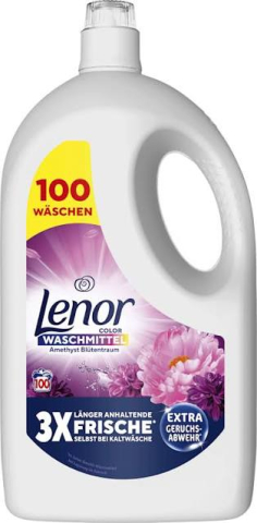 Detergenti casnici - Lenor detergent lichid Color Blütentrum, 100spalari, 4,5l