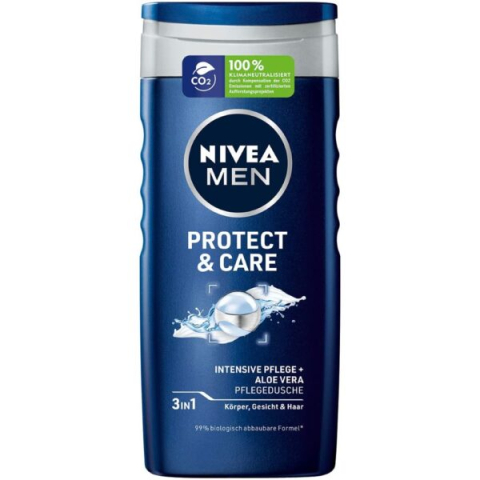 Geluri de duș - Nivea Men Protect Care 3in1 250ml