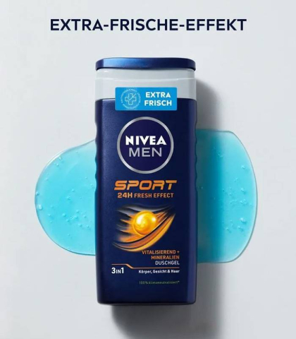 Geluri de duș - Nivea Men Sport 3in1 250ml