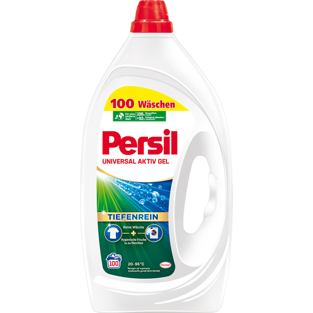 Rufe - Persil Deep Clean Universal detergent lichid pentru rufe, 4.5L, 100 spalari