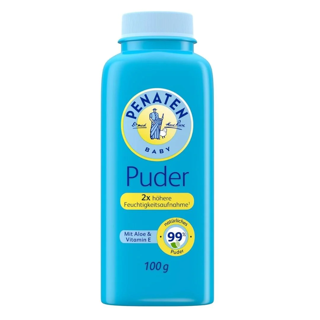 Articole copii - Pudra pentru piele sensibila Penaten Baby 100g