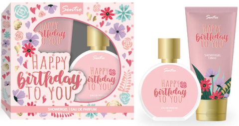 Set Cadou - Sentio GP Happy Birthday EDP Women 2tl par and dusch