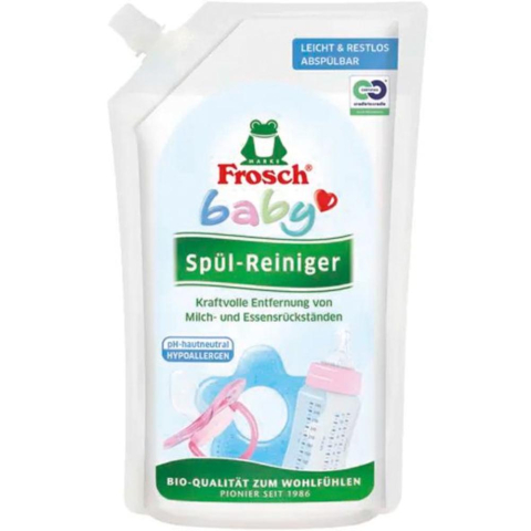 Articole copii - Solutie de curatare biberoane si vase Frosch Baby 500ml