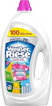 Detergenti casnici - Weißer Riese detergent lichid Color, 100spalari, 4,5l