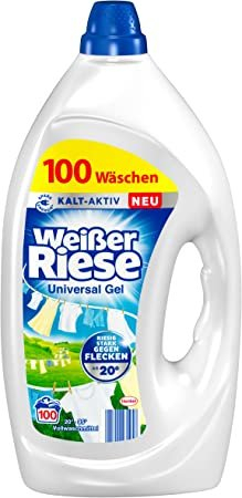 Detergenti casnici - Weißer Riese detergent lichid Universal, 100spalari, 4,5l