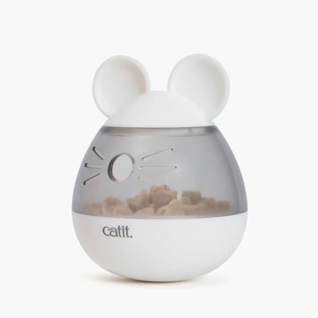 Caini si Pisici - Alimentator automat Catit Mouse Alb Plastic 1 L