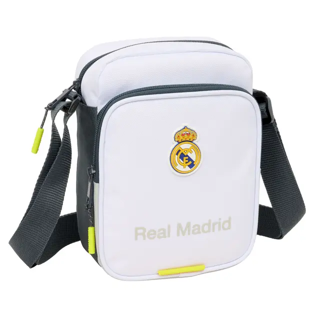 Fashion - Geantă Bandulieră Real Madrid C.F. Alb 16 x 22 x 6 cm