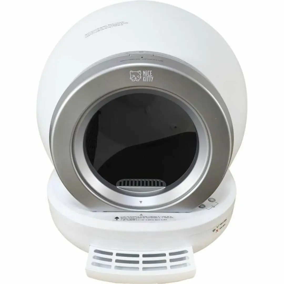 Litiera pentru pisici Alb Gri [1]