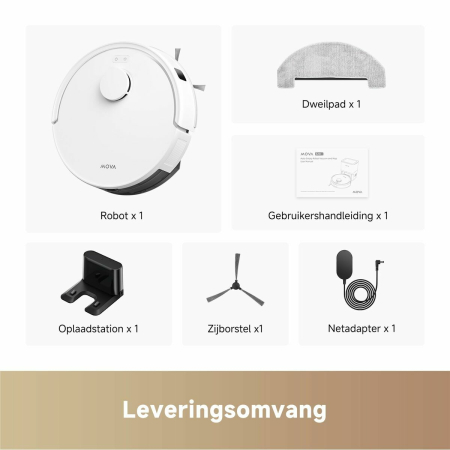 Robot Aspirator Dreame RLE22GA-WH 3200 mAh [4]