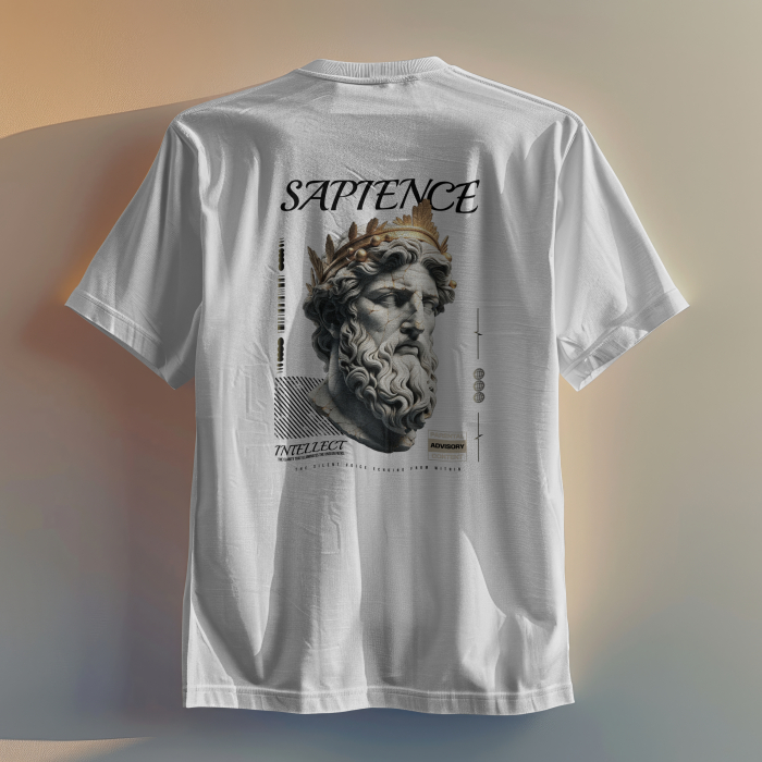 Tricou bărbați oversized 100% bumbac - Sapience [3]