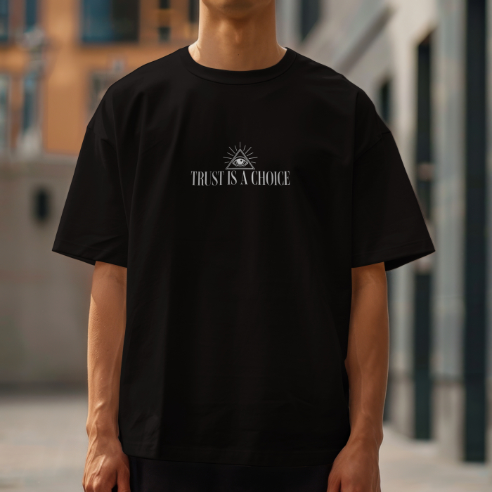 ricou bărbați oversized 100% bumbac - TRUST [2]