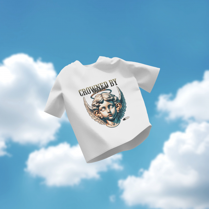 Tricou damă oversize „CROWNED BY HEAVEN” [4]