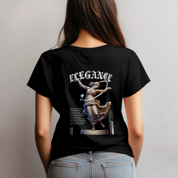 Tricou damă oversize 100% bumbac - Grace&Elegance [3]