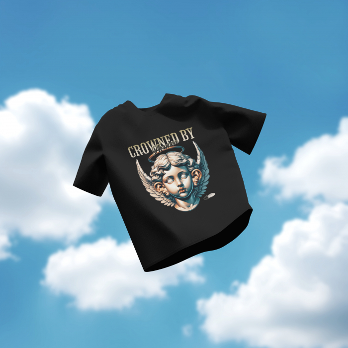 Tricou damă oversize „CROWNED BY HEAVEN” [2]