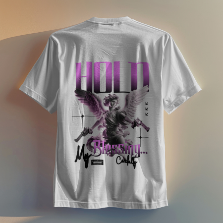 Inspirational & Art - Tricou bărbați oversize 100% bumbac - Hold