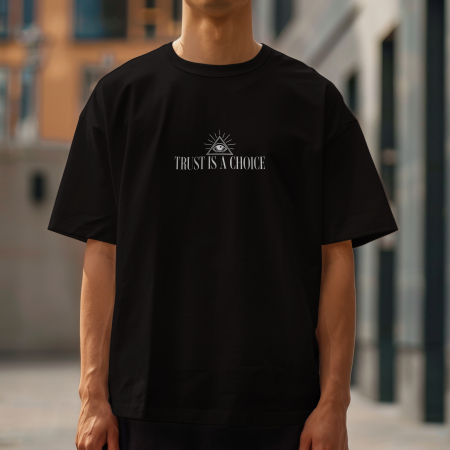 ricou bărbați oversized 100% bumbac - TRUST [1]