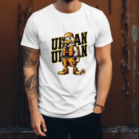 Tricou bărbați regular fit  100% bumbac - Urban Duck [1]