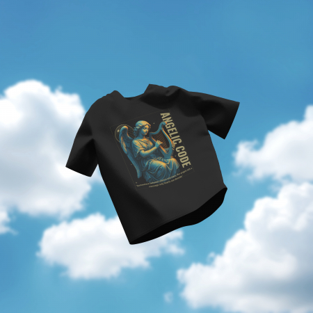 Tricou damă oversize „ANGELIC CODE” [2]