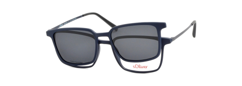 Rame clip-on - Rama S.Oliver SO 6007 02 55 X824 - Clip On Polarizat