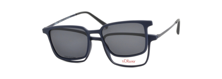 OPTICA - Rama pentru barbati, s.Oliver SO 6007 02 55 x824 Clip On Polarizat, calitate superioara
