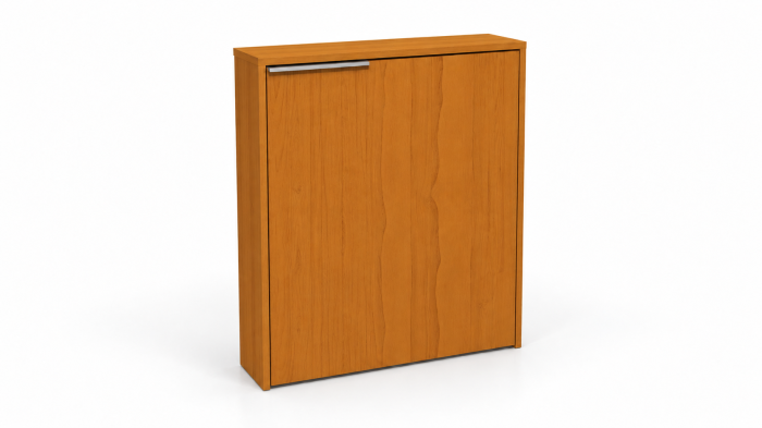 Birou Pliabil FLEX cu Rafturi, PAL, Cireș, 80x30x100 cm [3]