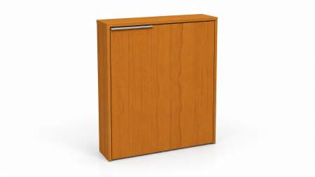 Birou Pliabil FLEX cu Rafturi, PAL, Cireș, 80x30x100 cm [2]