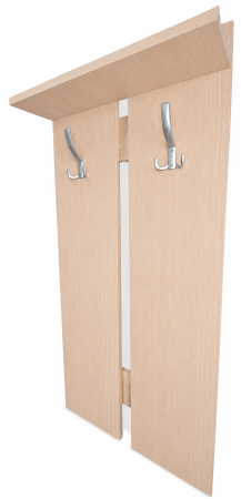 Cuier ROMA II, PAL, Stejar Deschis, 50x110x19 cm