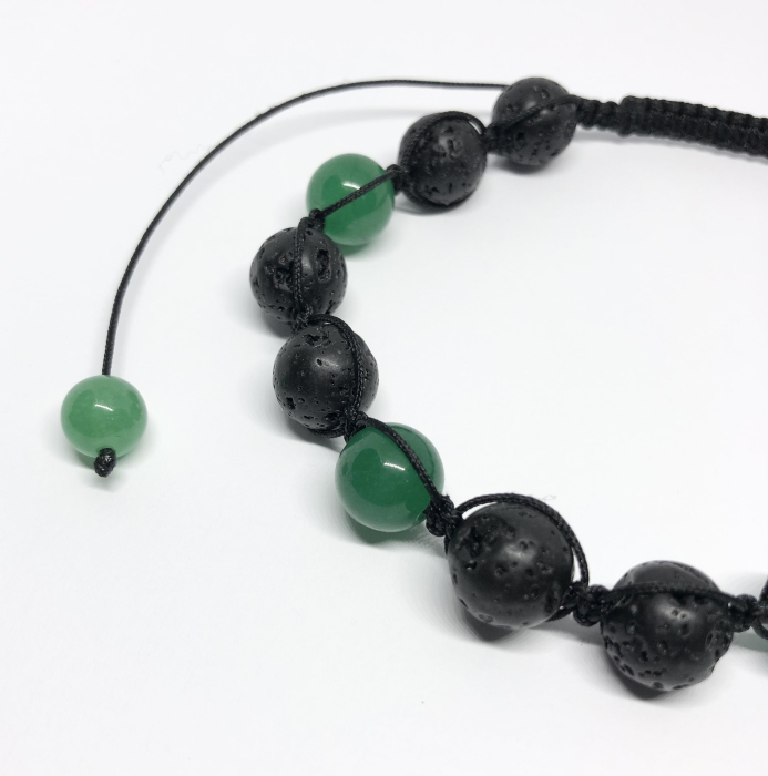 Green Aventurin & Lava [2]