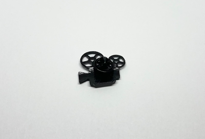 Pin metalic Cameră de Filmat „Cinema” [3]