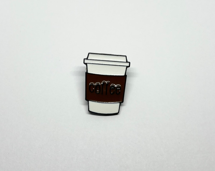 Pin metalic Coffee [2]