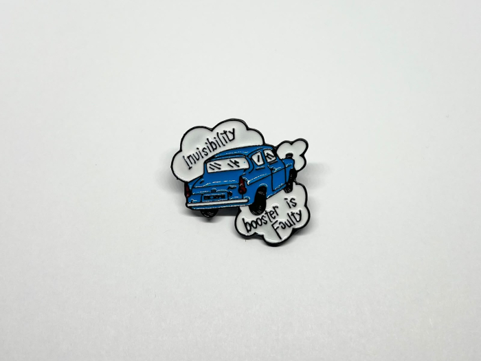 Pin metalic Mașina Zburătoare – Harry Potter [2]