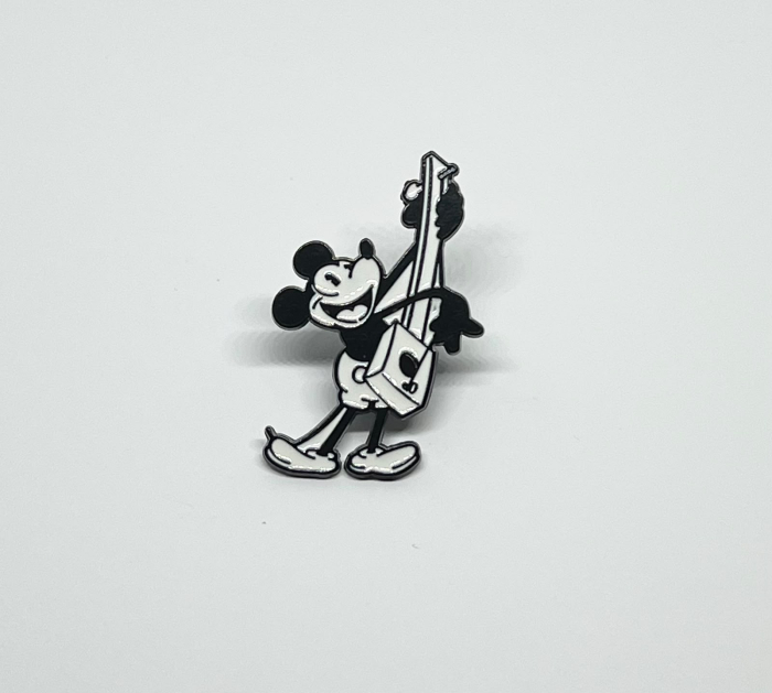 Pin metalic „Mickey – Chitară” [2]