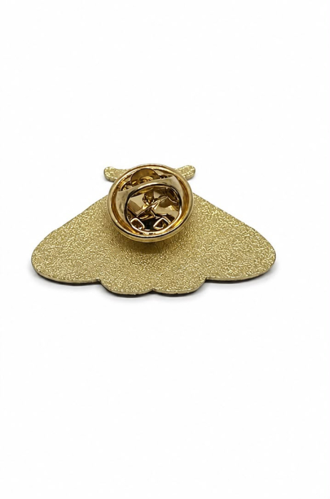 Pin metalic „Molia Albastră” [3]
